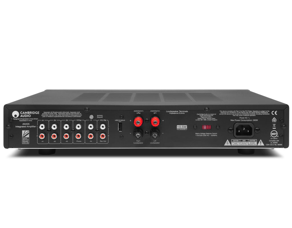 Cambridge Audio AXA35 Integrated Amplifier – Advance Electronics