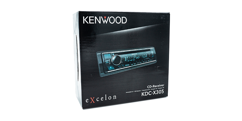 Kenwood KDC-X305 CD Receiver With Bluetooth – Advance Electronics