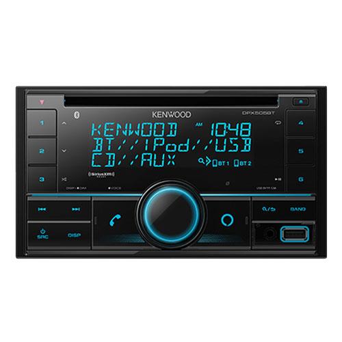 Kenwood DPX505BT 2-Din CD Receiver with Bluetooth