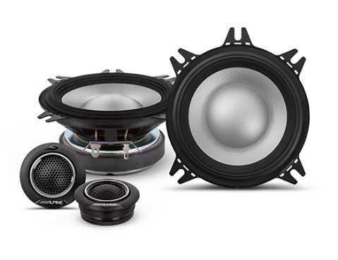 Alpine S2-S40C 4" Component 2-Way Speakers