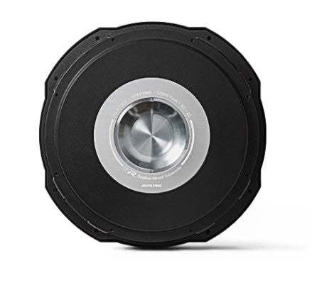 Alpine RS-W12D2 R-Series 12" Shallow Subwoofer with Dual 2-OHM Voice Coils