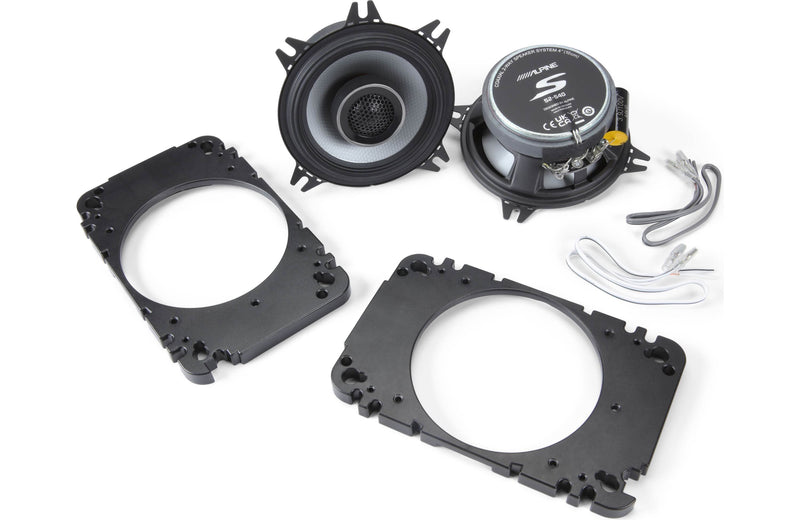 Alpine S2-S40 4" Coaxial 2-Way Speaker Set