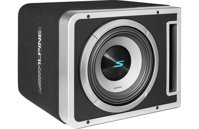 Alpine S2-SB10V 10" S-Series Alpine Halo Preloaded Subwoofer Enclosure