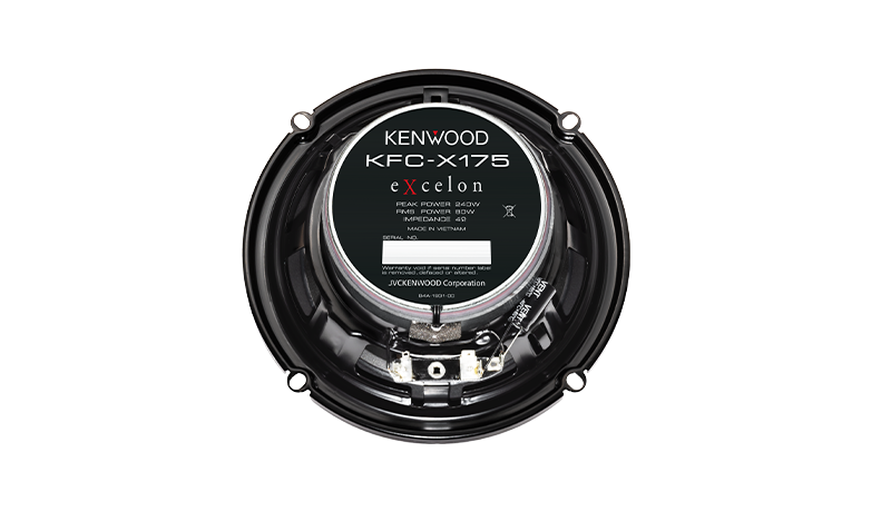 Kenwood KFC-X175 eXcelon 6-1/2” 2-Way Speaker