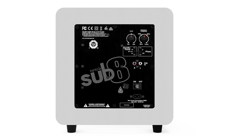 Kanto SUB8 Sealed Powered Subwoofer