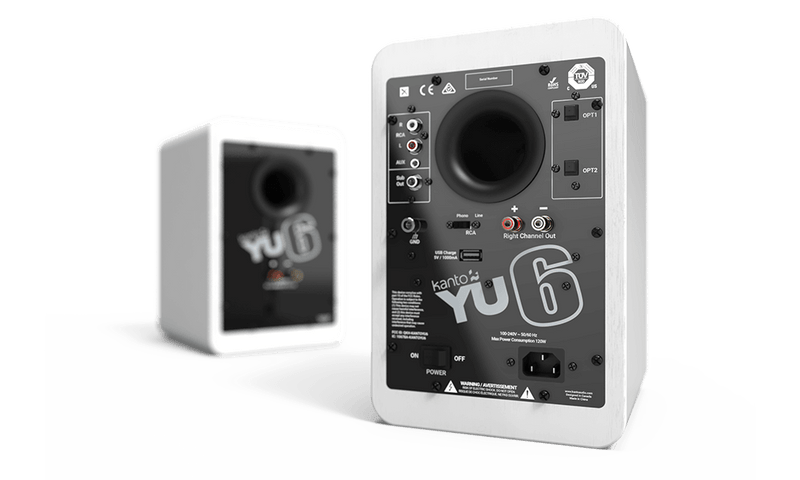 Kanto YU6 Powered Bluetooth Bookshelf Speakers