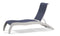 Telescope Dune MGP Sling Stacking Armless Chaise w/ Wheels