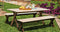 Telescope Plymouth Bay 32″ x 64″ Table and Benches