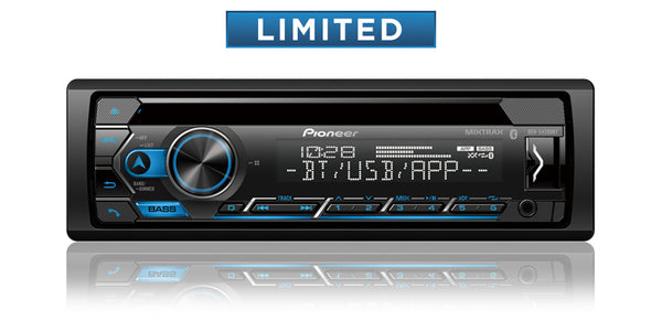 Pioneer DEH-S4220BT CD Receiver with Improved Pioneer Smart Sync App Compatibility, MIXTRAX®, Built-in Bluetooth®