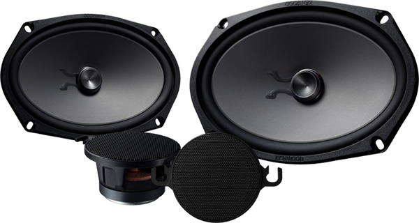 Kenwood KFC-XP6902C 6x9" 2-3/4" Component Speaker System