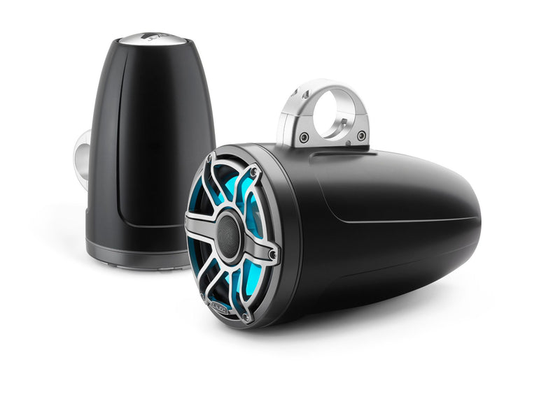 JL Audio  M6-880ETXv3 8.8-inch (224 mm) Enclosed Tower Coaxial System with Transflective™ LED Lighting