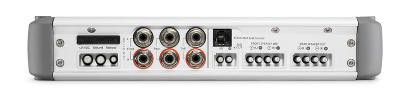 JL Audio MHD900/5-24V 5 Ch. Class D Full-Range Marine System Amplifier, 900 W, For 24V Systems