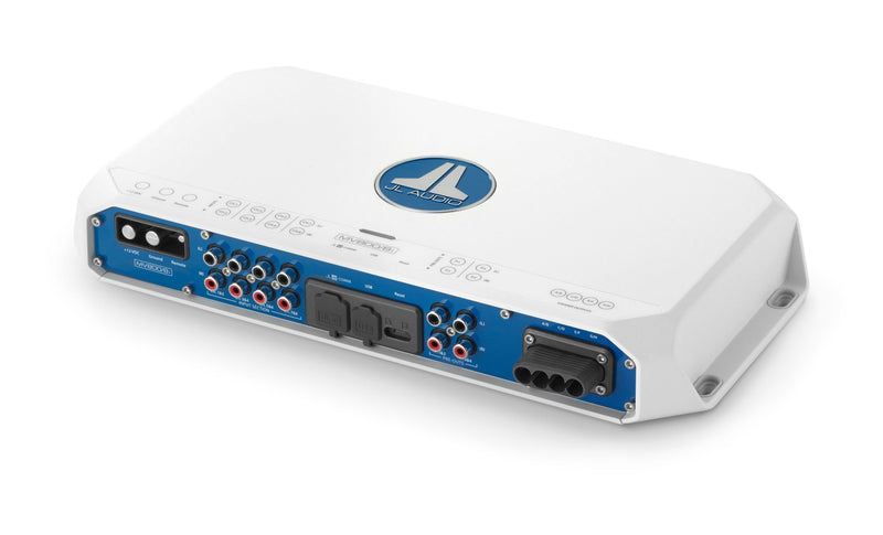 JL Audio MV800/8i 8 Ch. Class D Full-Range Marine Amplifier with Integrated DSP, 800 W