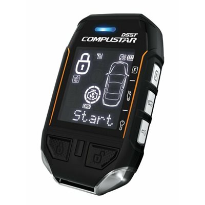 Compustar T12 Lora LCD Rechargeable Remote Starter and Alarm Combo