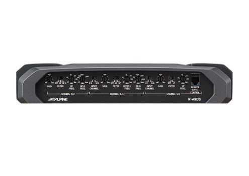Alpine R-A90S  R-Series 6/5/4/3 Channel Power Amplifier with Staggered Power
