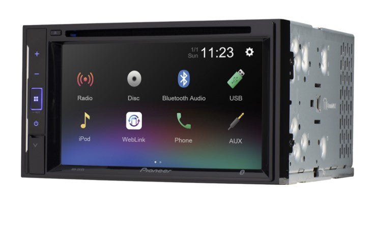 PIONEER DMH-241EX 6.2"- Resistive Glass Touchscreen, Amazon Alexa- Digital Media Receiver