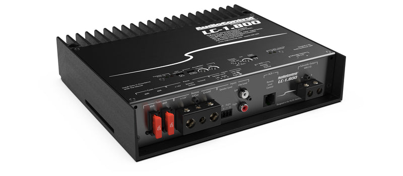 AudioControl LC-1.800 High-Power Mono Subwoofer Amplifier with Accubass®