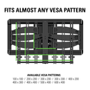 SANUS VLF628 Full-Motion+ Mount For 46" - 90" flat-panel TVs up 150 lbs.