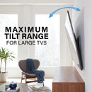 SANUS VLT7 Advanced Tilt 4D Premium TV Wall Mount for 42" – 90" TVs