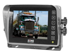 Zone Defense 5" Digital LCD Monitor with Wide View Angle - Advance Electronics
