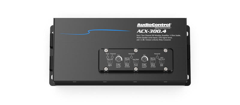 AudioControl ACX-300.4 All-Weather 4 Channel Amplifier with Accubass®
