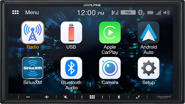 Alpine ILX-W650  7" Mech-Less Receiver with Apple CarPlay and Android Auto