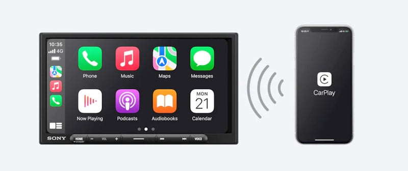 SONY  XAV-AX4000 Digital Multimedia Receiver with wireless smartphone connection Carplay/AA