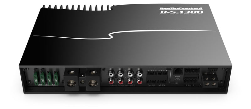 Audiocontrol D-5.1300 High-Power 5 Channel DSP Matrix Amplifier
