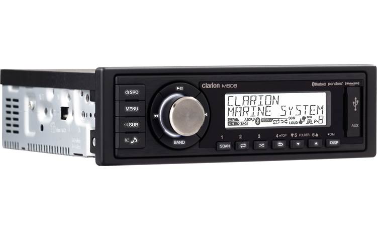 Clarion M508 Single DIN Digital Media Receiver with built-in Bluetooth