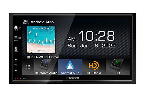 Kenwood DMX709S eXcelon Digital Multimedia Receiver with Bluetooth