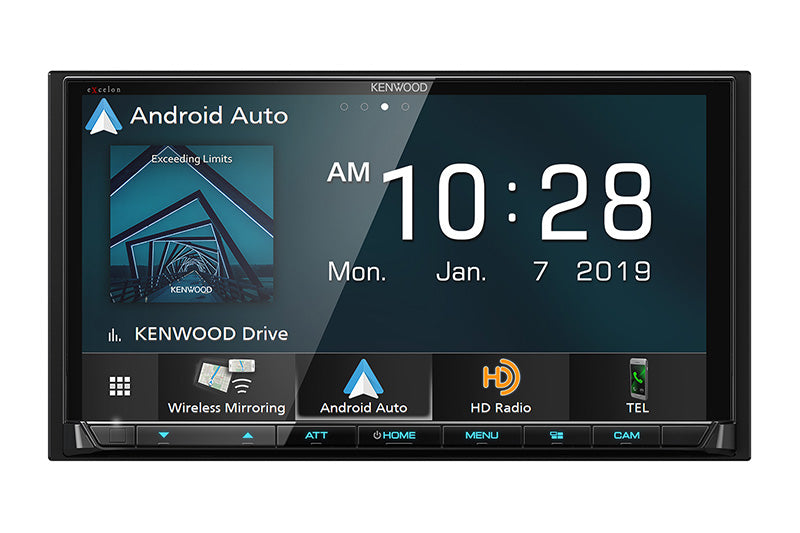Kenwood DMX906S eXcelon Digital Multimedia Receiver with Bluetooth & HD Radio