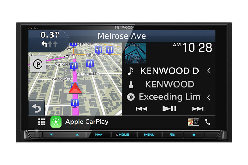 Kenwood DNX996XR eXcelon Reference Navigation DVD Receiver with Bluetooth & HD Radio