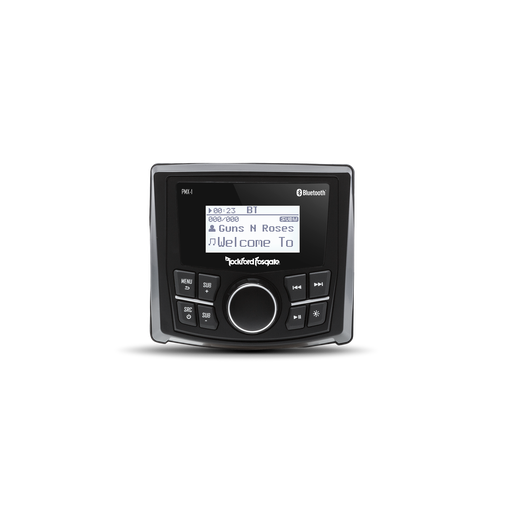 Rockford Fosgate PMX-1 Punch Marine Grade Media Receiver with 2.3" Dot Matrix Display